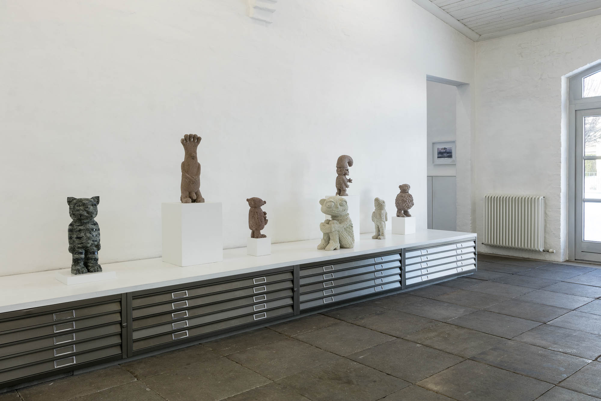 Schwarzer Flamingo, Galerie Hartwich, Rügen, Stefan Rinck, Katharina Arndt, Tanja Selzer, Ausstellung